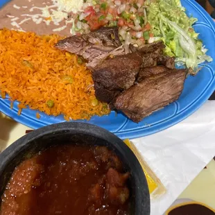 Carnitas dinner. You better be hungry
