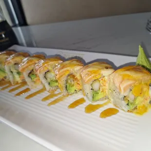 King Salmon Roll! Looks pretty awesome!