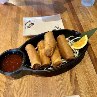 Spring roll appetizer