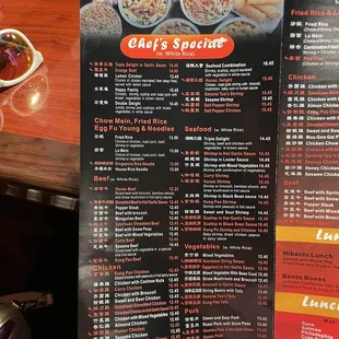 Menu June 2022