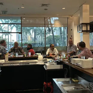 Beautiful open air sushi bar -