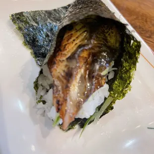 Unagi temaki
