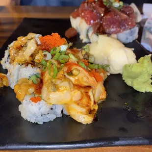 Volcano roll