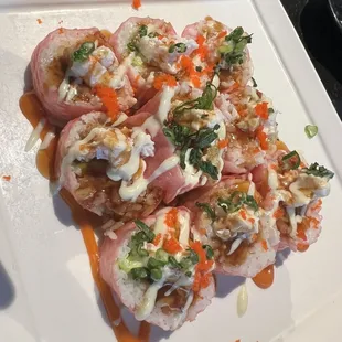 food, sushi, sushi and sashimi, sashimi