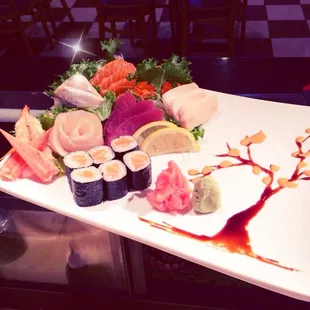 Sashimi dinner