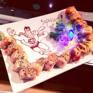 sushi and sashimi, food, sashimi, sushi