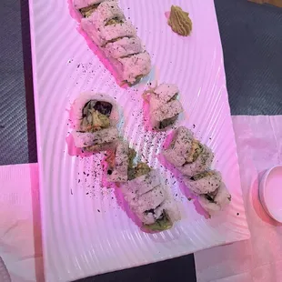 cucumber avocado roll