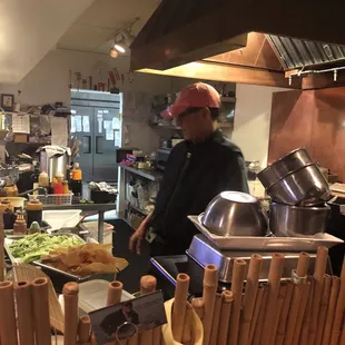 interior, tacos