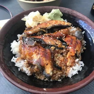 Eel bowl (lunch)
