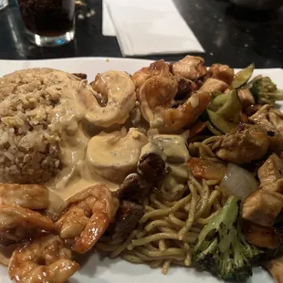 Hibachi Triple Combo