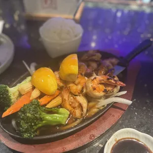 Shrimp Teriyaki Entree