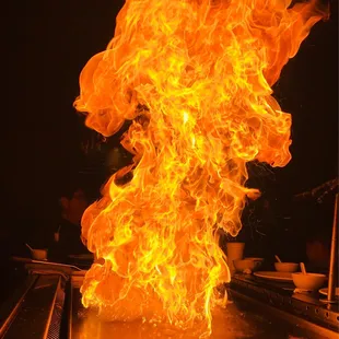 sushi and sashimi, interior