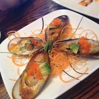 Baked Green Mussels (4)