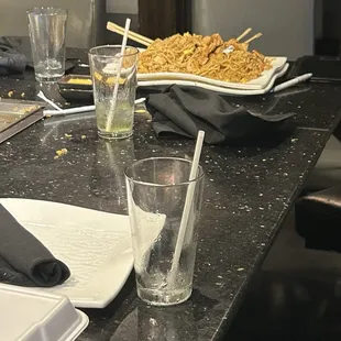 The whole plate she didn't touch