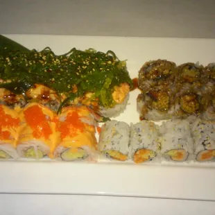 sashimi, sushi and sashimi, food, sushi