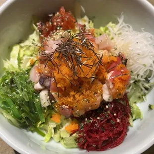Sashimi Bibimbab