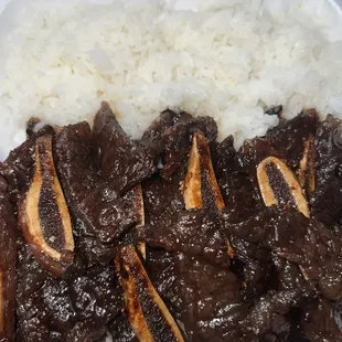 10. Beef Rib Plate (all rice)