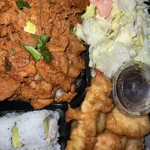 Bento #5. Spicy Pork