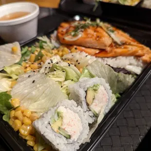 Salmon plate