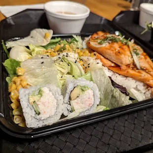 Salmon plate