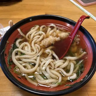 Shrimp tempura Udon Soup