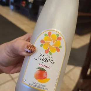 Yuki Mango Nigori sake
