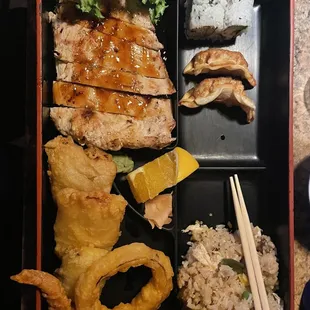 Chicken Teriyaki Bento Box Lunch