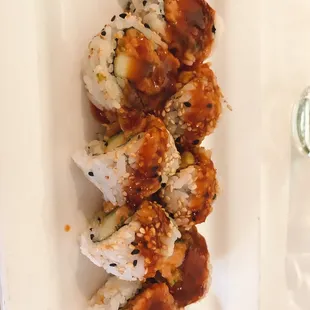 Spicy yellowtail roll