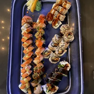 food, sushi, sashimi, sushi and sashimi