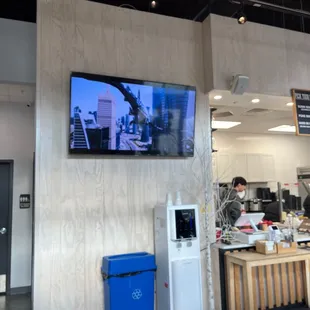 Water stand and television