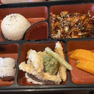 Bento box #4, chicken teriyaki