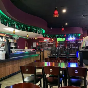 The clean restaurant