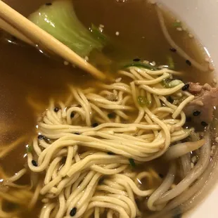 The stringy rubber bands noodles