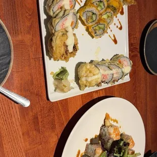 sushi and sashimi, food, sushi, sashimi