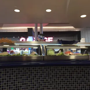 The chef is friendly and make the roll in front of you FRESH as you order.
