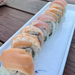Rainbow Roll - Wasabi Sushi PDX