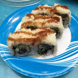 Sweet Potato Tempura Sushi