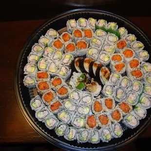 rolls party tray