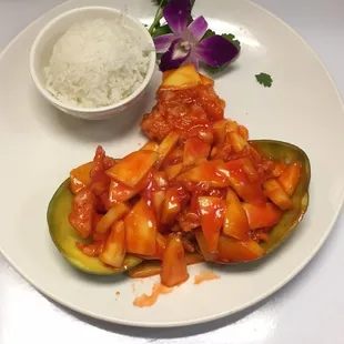 Mango chicken