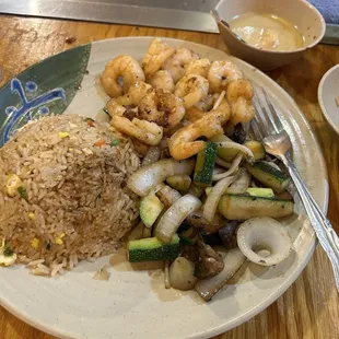 a plate of food