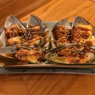 Baked Mussels
