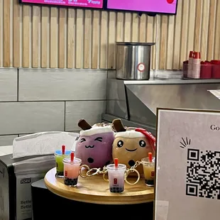 Gong Cha plushies