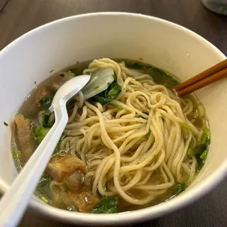 Beef Tendon Pull Noodle Soup