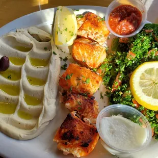 Salmon kabob