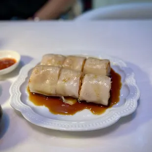 Steamed Rice Roll with Shrimp