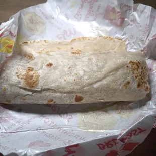 Carne asada burrito