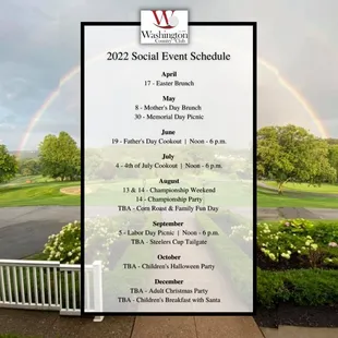 WCC 2022 Social Event Schedule