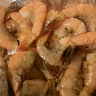 shrimp in foil