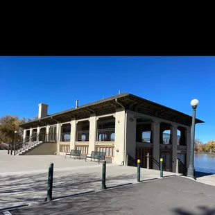 Boathouse on Smith Lake