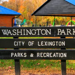Washington Park, Lexington NC